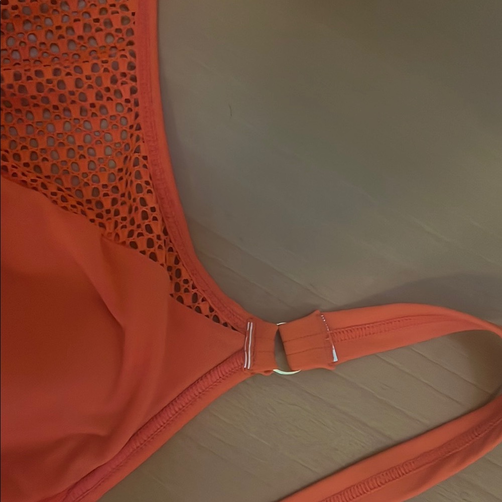 Adore Me Coralin Orange Swimsuit - Picture 10 of 16